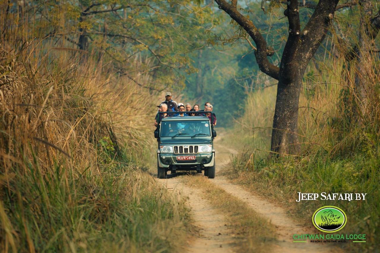 Chitwan Gaida Lodge - Animal Lovers & Birdwatchers Paradise Sauraha Esterno foto
